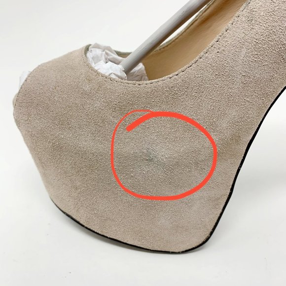 Betsey Johnson Belll Taupe Suede Mary Janes - Picture 10 of 10